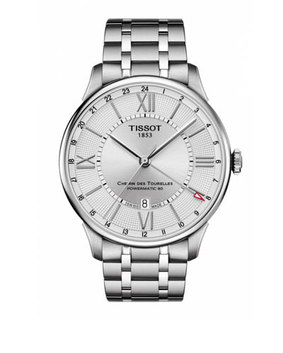 TISSOT CHEMIN DES TOURELLES POWERMATIC 80 GMT T099.429.11.038.00