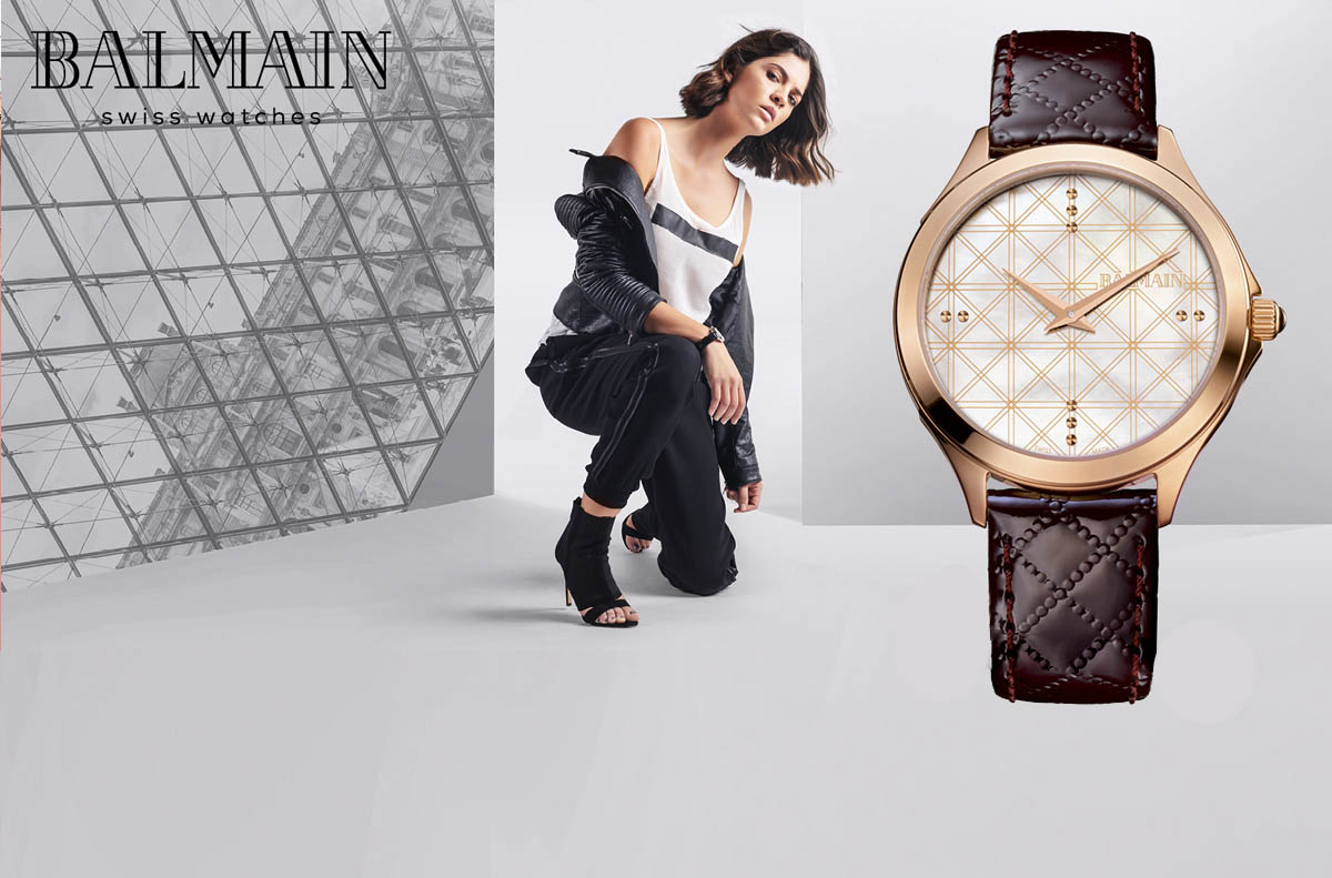 Balmain watches paris